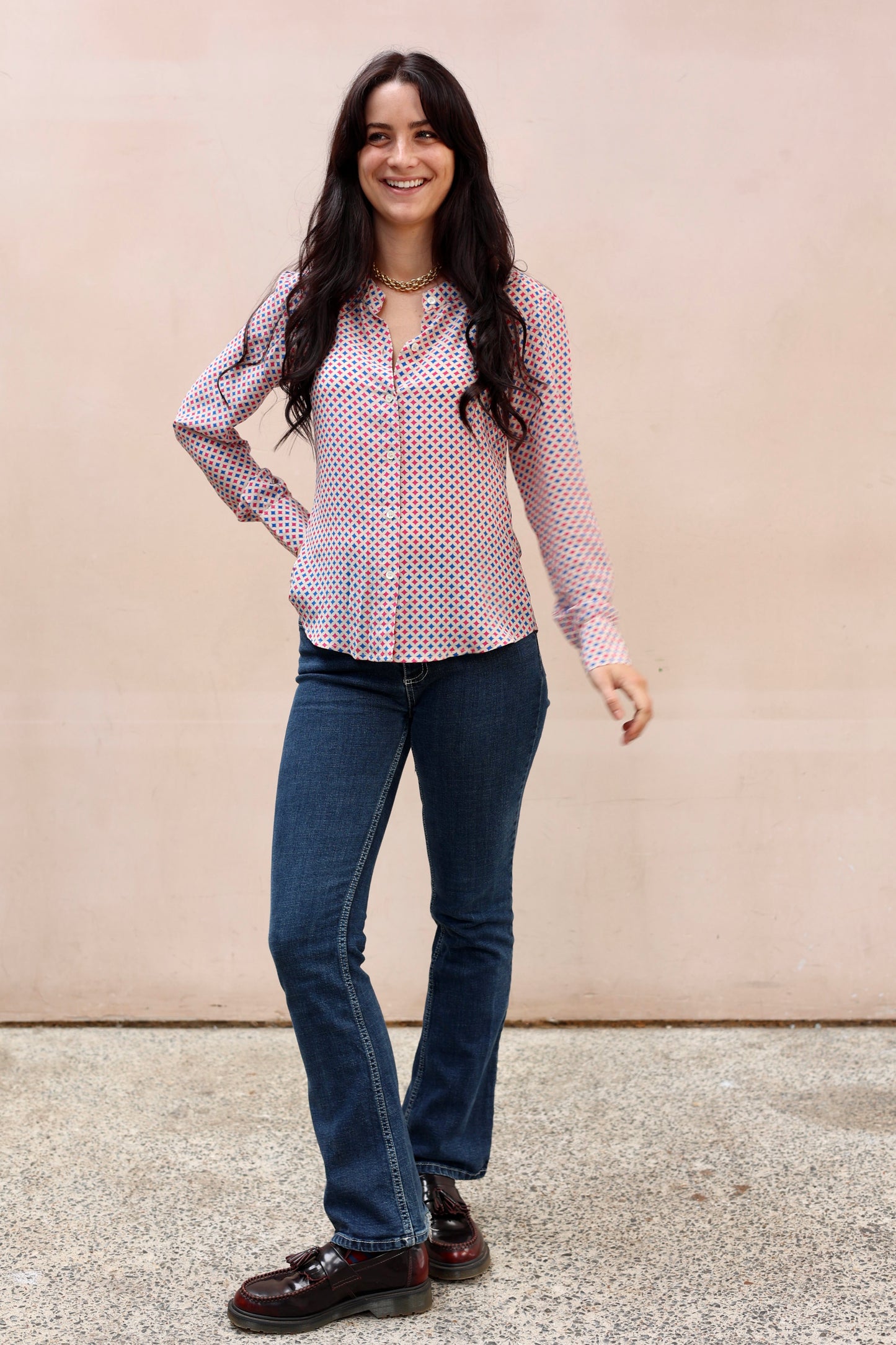 The Samara Chinese Collar Shirt