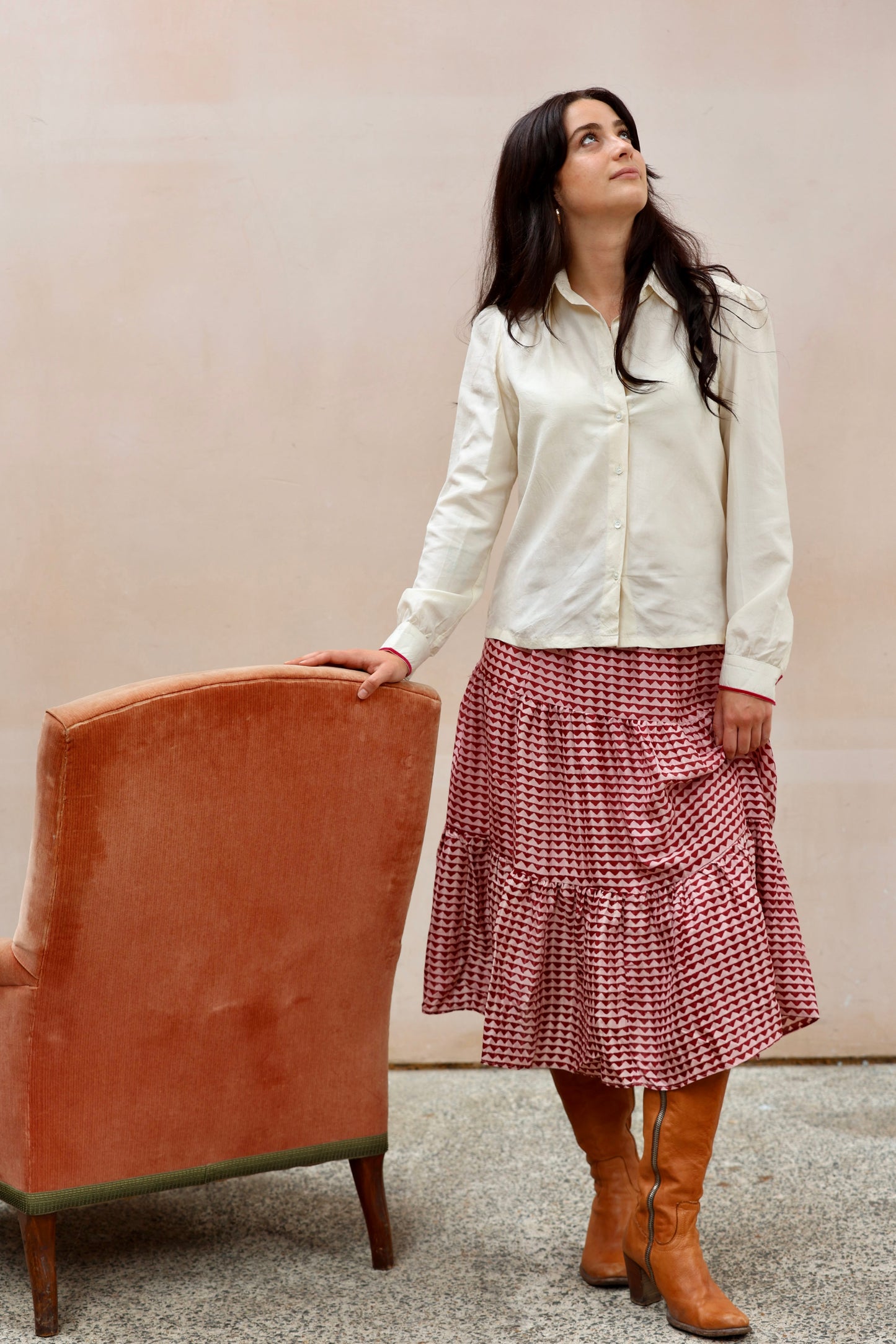 The Dupion Silk Worli Skirts