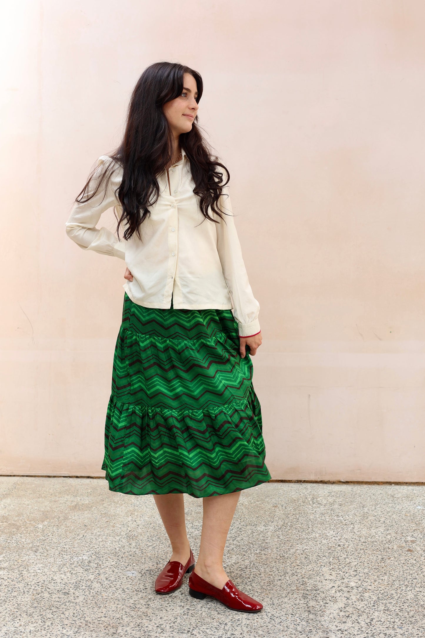 The Dupion Silk Worli Skirts