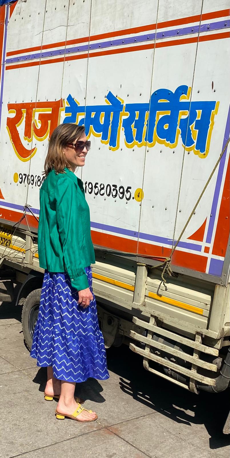The Dupion Silk Worli Skirts