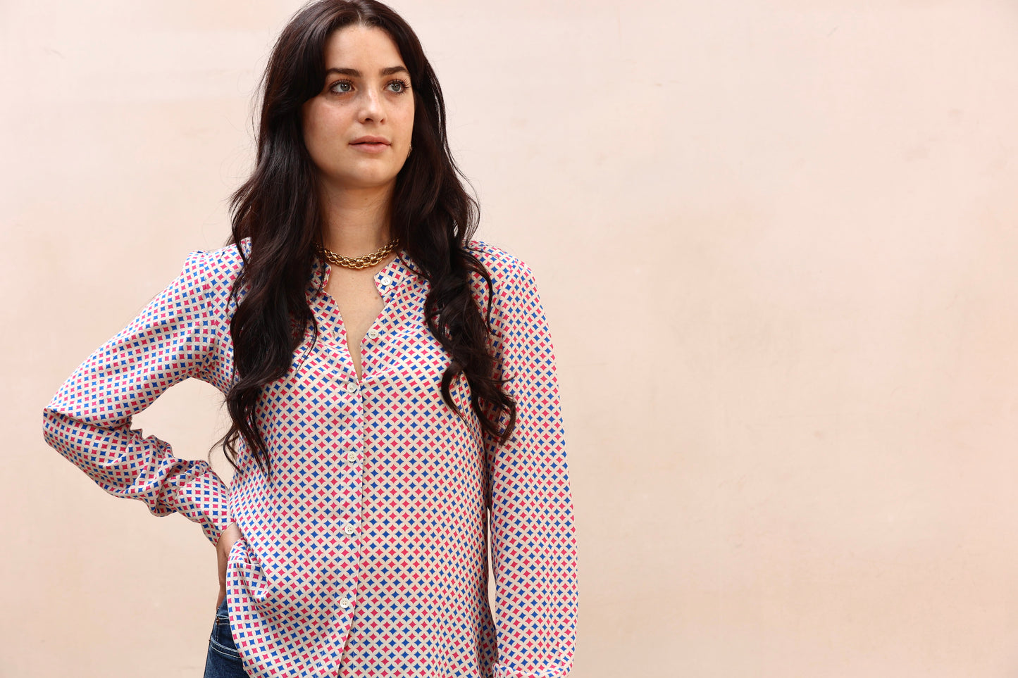 The Samara Chinese Collar Shirt