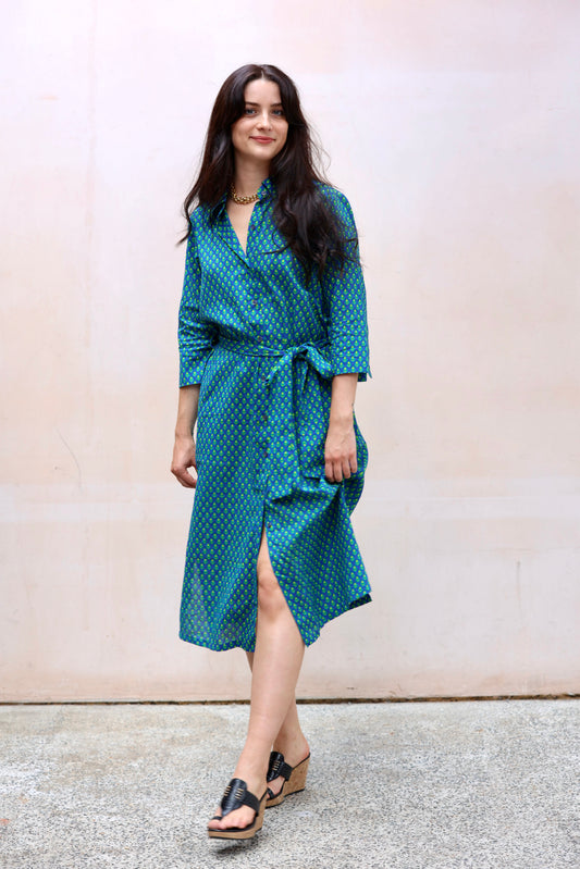 The Cotton Tie Dress