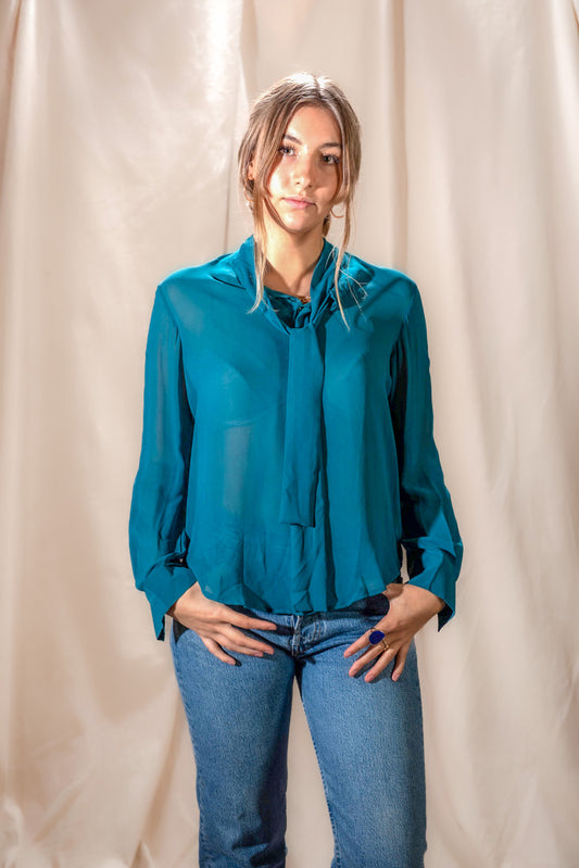 Shirt & Tie Blouse | Odds and Sods